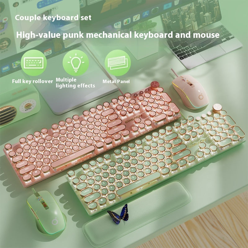 E-sports Machinery Keyboard Wired Wireless Bluetooth Office