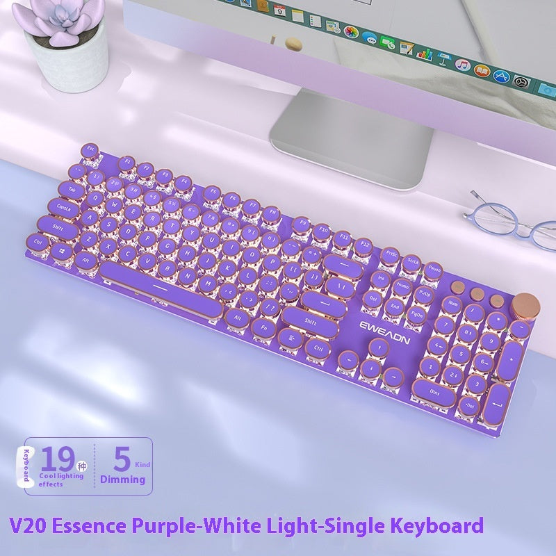 E-sports Machinery Keyboard Wired Wireless Bluetooth Office