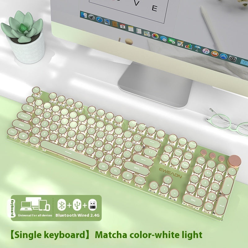E-sports Machinery Keyboard Wired Wireless Bluetooth Office