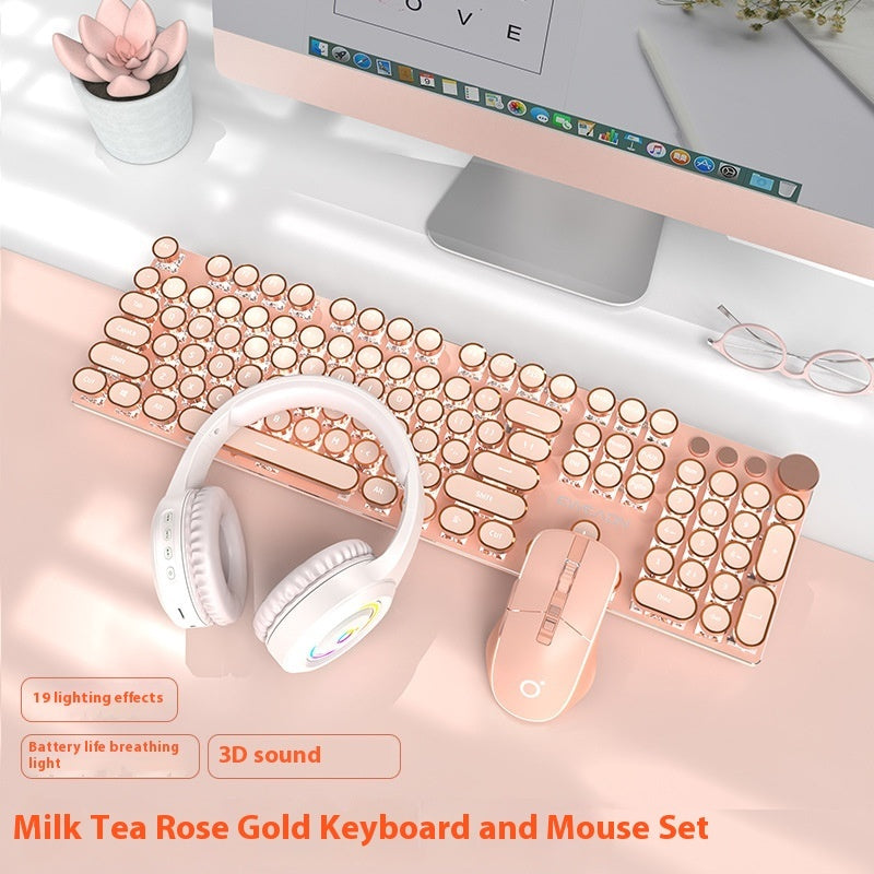 E-sports Machinery Keyboard Wired Wireless Bluetooth Office