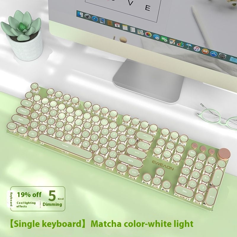 E-sports Machinery Keyboard Wired Wireless Bluetooth Office