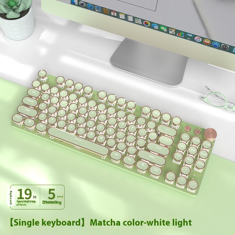 E-sports Machinery Keyboard Wired Wireless Bluetooth Office